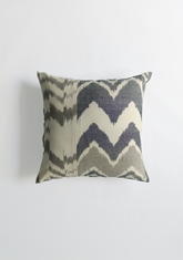 Ikat Cotton Cushion Cover.